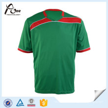 Knitted T Shirts Wholesale Polyester Soccer Jersey